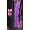 Ruse Jammy Silicone Realistic Dildo Purple 8 Inch