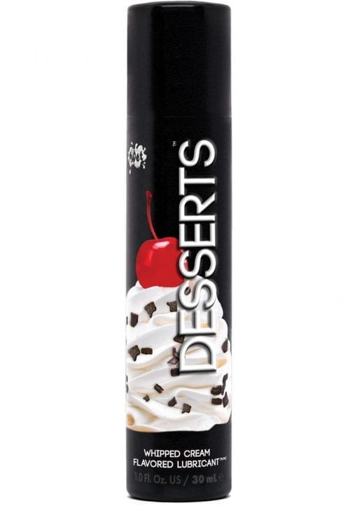 Desserts Water Based Flavor Lubricant Whipped Cream 1 Ounce