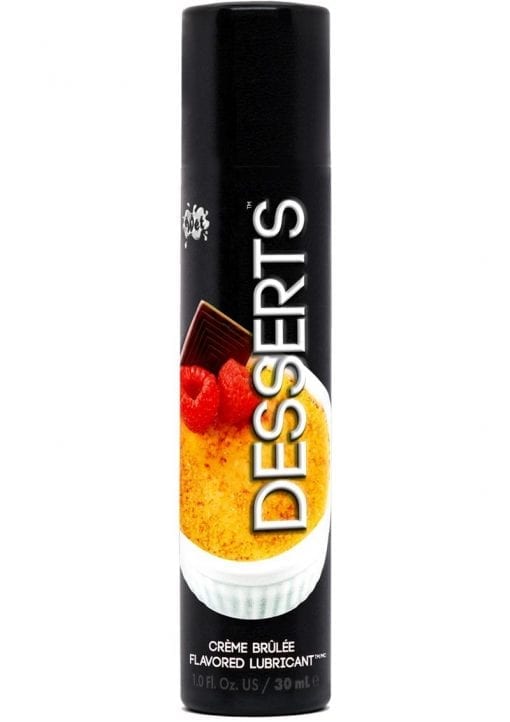 Desserts Water Based Flavor Lubricant Creme Brulee 1 Ounce