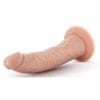 Dr. Skin Realistic Cock With Suction Cup Vanilla 7 Inch
