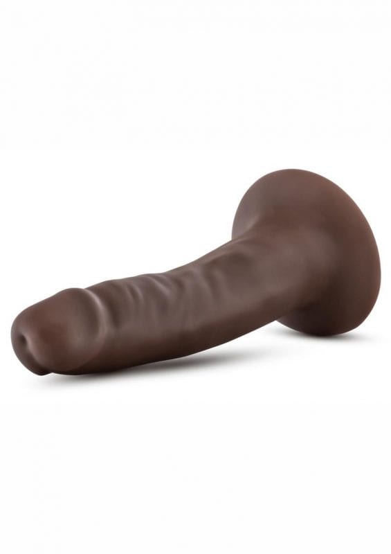 Dr. Skin Realistic Cock With Suction Cup Chocolate 5.5 Inch