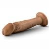 Dr. Skin Dr. Small Realistic Dildo Mocha 6 Inch