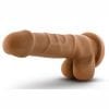 Dr. Skin Basic 7 Realistic Cock Mocha 7.75 Inch
