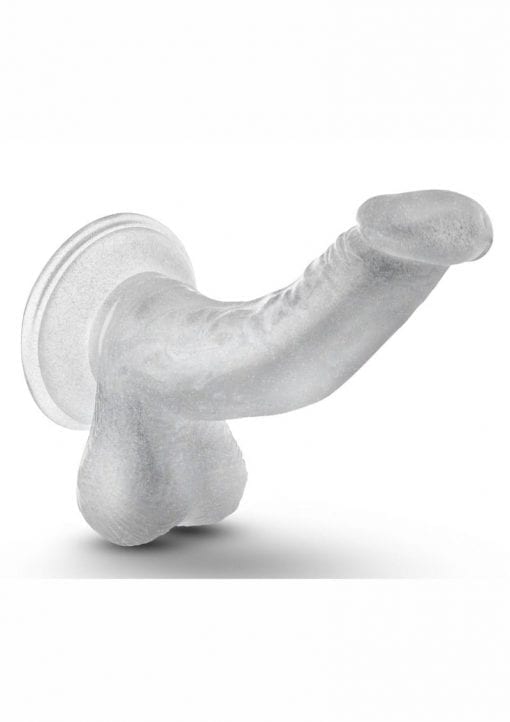 B Yours Sweet N Hard 08 Dildo With Balls - Clear
