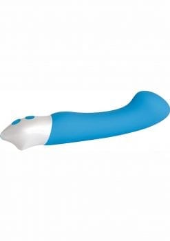 Temptest G Silicone USB Rechargeable G-Spot Vibrator Waterproof Blue 7.75 Inches