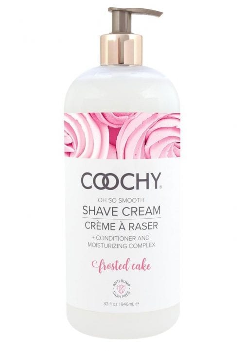 Coochy Oh So Smooth Shave Cream Frosted Cake 32 Ounce Pump