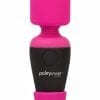 Palmpower Pocket Massager Silicone USB Rechargeable Water Resistant Pink 3.5 Inches