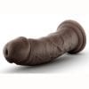 Au Naturel Dildo 8in- Chocolate