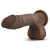 Au Naturel Mr Perfect Dildo With Balls - Chocolate