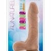 Au Naturel Mr Perfect Dildo With Balls - Caramel