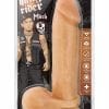 Hung Rider Mitch Dildo Harness Compatible Suction Cup Beige 8 Inch