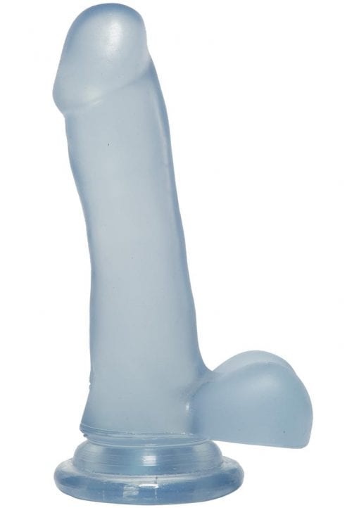 Crystal Jellies Slim Cock 6.5 Clear