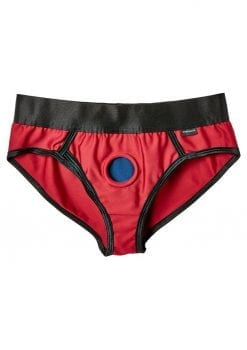 EM. EX. Active Harness Wear Contour Harness Briefs Red Extra Large-31-34