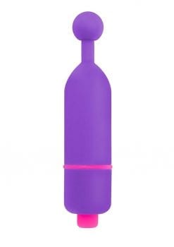 Rock Candy Fun Size Suga Stick Multi Function Bullet Splashproof Purple