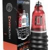 Bathmate Hydromax3 Penis Pump Water Pump Waterproof Brilliant Red