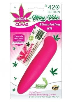 High Climax Mini Vibrator Stimulating Kit Pink