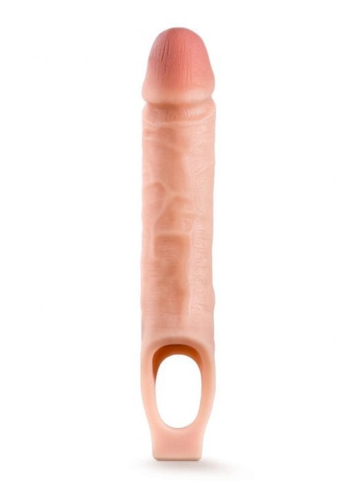 Performance Cock Sheath Penis Extender 10 Inch Flesh