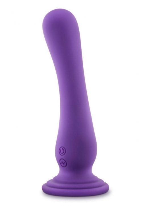 Impressions N4 Multi Function Vibrator Silicone Rechargeable Suction Cup Purple
