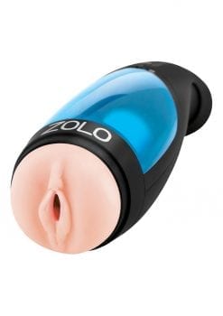 Zolo Thrustbuster Male Masturbator and Stroker Textured Vibrating Rechargeable