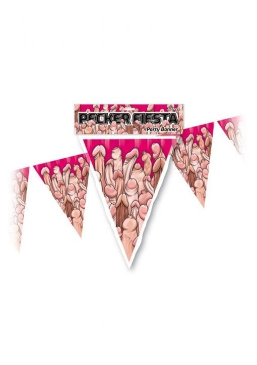 Pecker Fiesta Party Banner Novelty Item