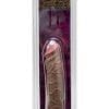The Naturals Heavy Veined Thick Dong 8.5 Inch Flesh