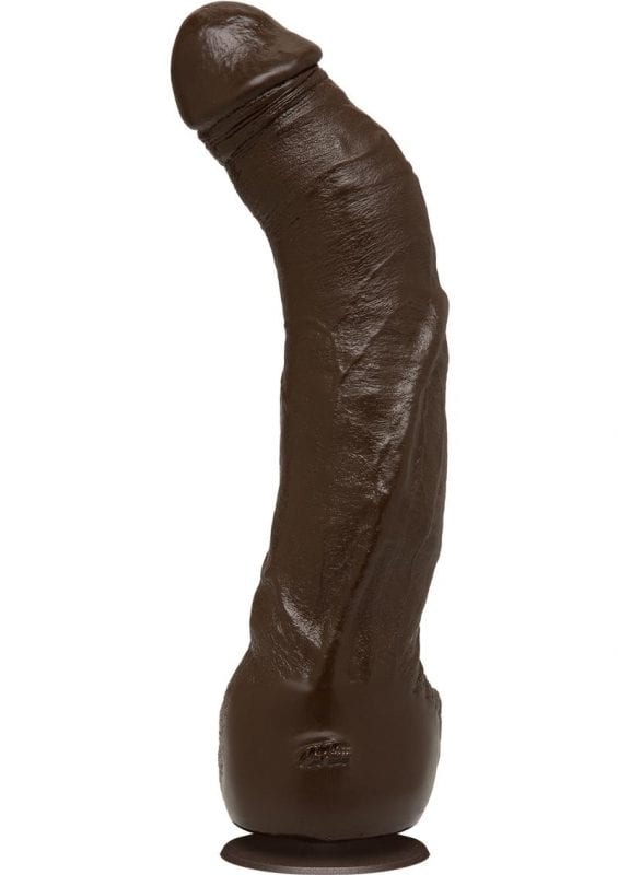 Signature Cocks Black Thunder Dildo 12 in - Black