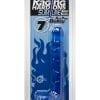 Raging Hard Ons Slim Line Anal Series Ass Play Ballsy Dong 7 Inch Blue