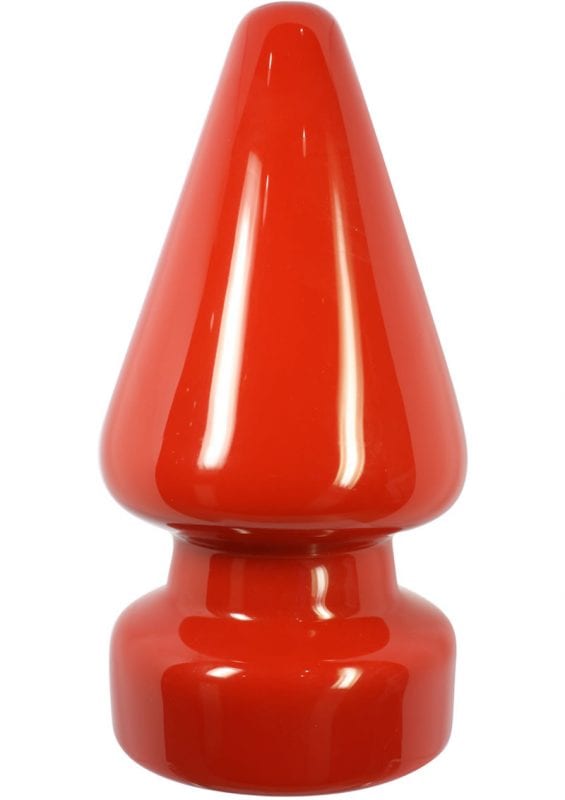 Red Boy Butt Plug Extra Large 9 Inch Red