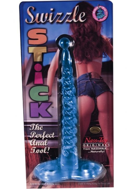 Swizzle Stick The Perfect Anal Tool Blue