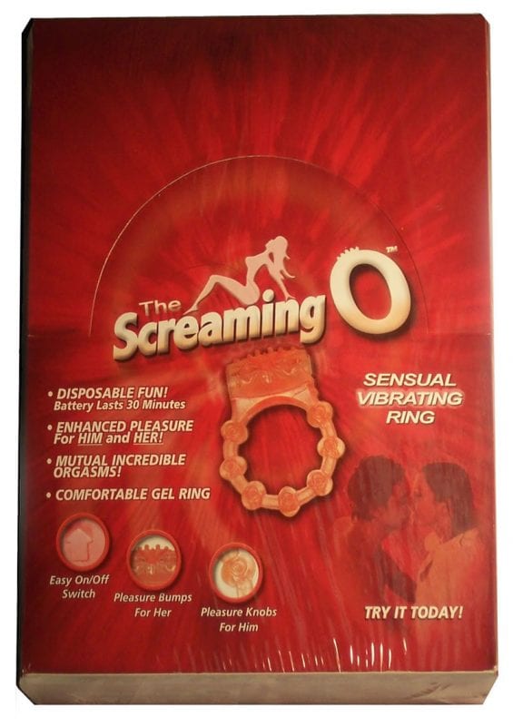 Screaming O Vibrating Ring Disposable 24 Per Display