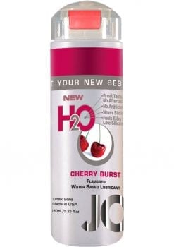 Jo H2O Flavored Water Based Lubricant Cherry Burst 4 Ounce