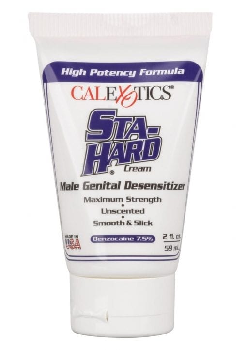Sta-Hard Cream Male Genital Desensitizer 2oz - Bulk