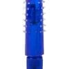 Waterproof Travel Blasters Massager With Silicone Sleeve Blue