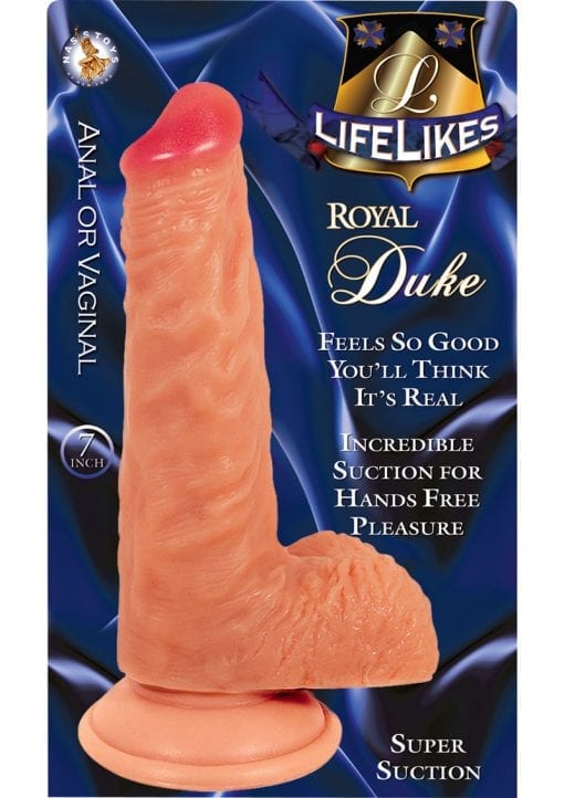 Lifelikes Royal Duke Dildo 7 Inch Flesh