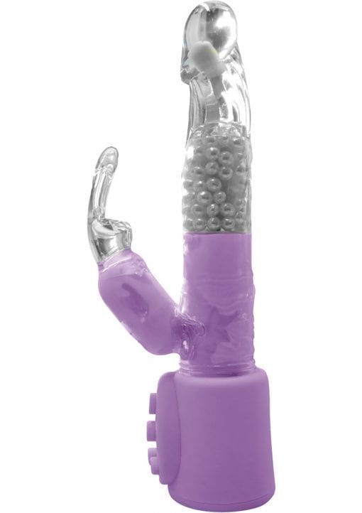 Pearl Ecstasy Rabbit Vibrator 7.5 Inch Lavender