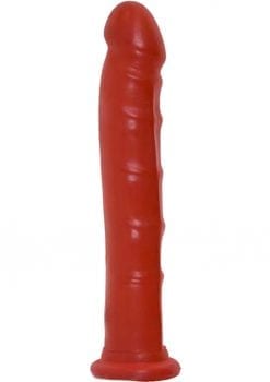 Jelly Jewels Dong With Suction Cup 8 Inch Ruby