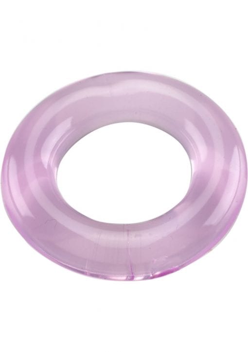 Elastomer Relaxed Fit Cock Ring Purple