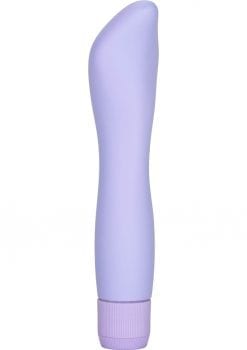 Signature Contoured G Vibe Waterproof Purple 6 Inch
