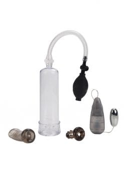 Optimum Series Sta-Hard Erecotor Set Penis Pump - Clear