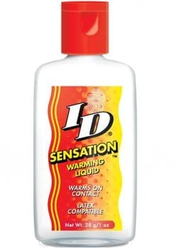 ID Sensation Warming Water Based Lubricant 1 Ounce