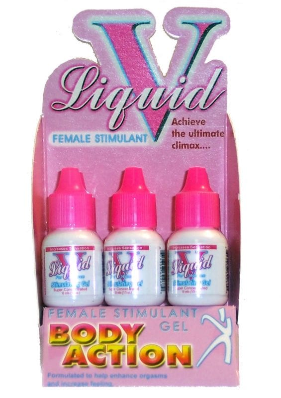 Liquid V Stimulating Gel For Women 6 Per Display