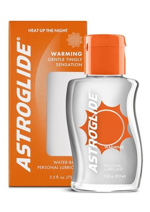 Astroglide Warming Water Based Lubricant 2.5 Ounce