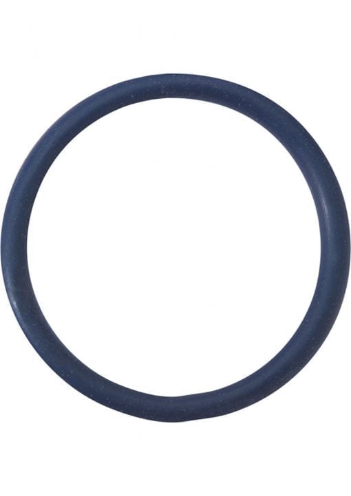 Rubber Cock Ring 2 Inch Blue