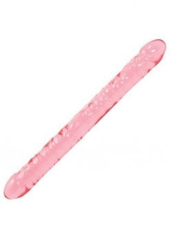 Crystal Jellies Double Dong Sil A Gel 18 Inch Pink