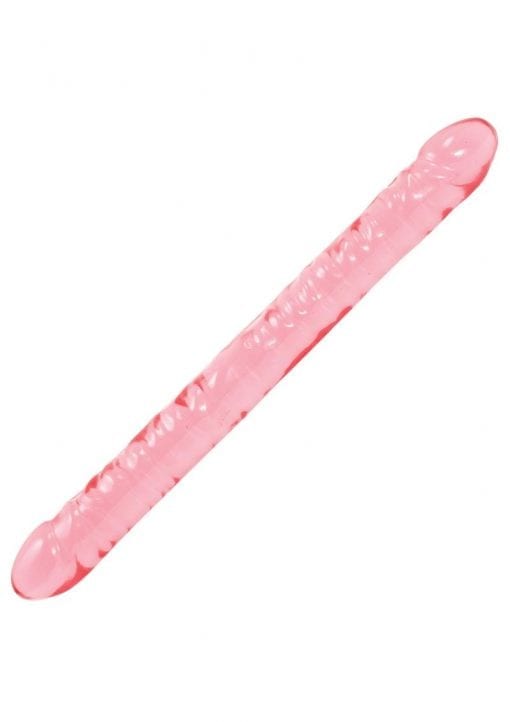 Crystal Jellies Double Dong Sil A Gel 18 Inch Pink
