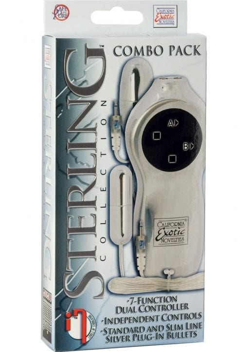 Sterling Collection Combo Pack 5 Standard and Slim Line Silver Bullets With 7 Dual Function Controller
