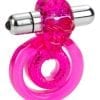Dual Clit Flicker With Removable Waterproof Stimulator Pink