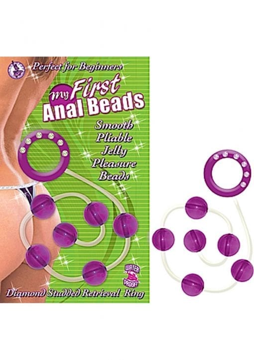 My First Anal Beads Purple