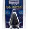 TitanMen Tools Ass Servant Plug Black 5.5 Inch