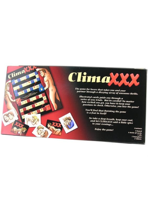 Climaxxx The Erotic Game For Lovers Board Game